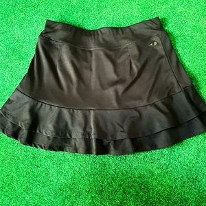 GOLF⛳️Grand Slam Performance Skirt XS Black. No pockets-shorts underneath.